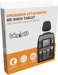 Baby Wise Organizator auto Negru