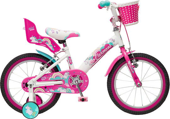 Clermont Lilian 16" Παιδικό Ποδήλατo BMX (2024) Λευκό
