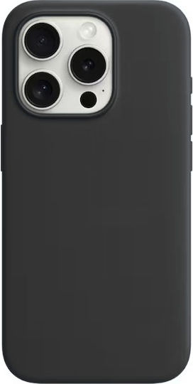Cti Задна корица Силикон Черен (iPhone 15 Pro Max)