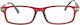 Reading Glasses +1.50 in Red color 8970