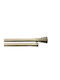 My Home Luxury Metallisch Vorhangstange Doppel mit Stange Φ28mm 160cm Gold