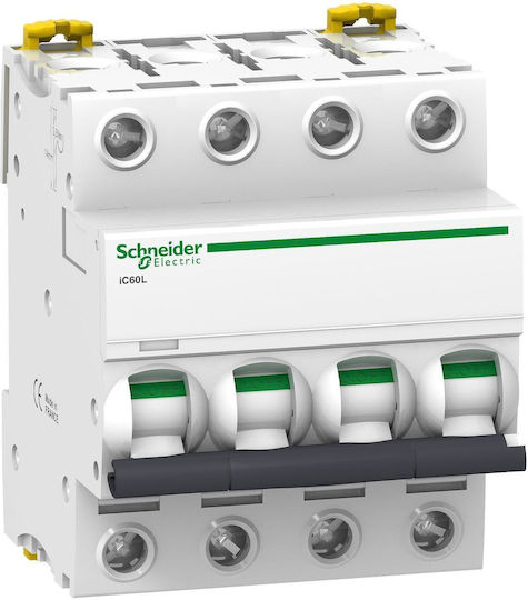 Schneider Electric Automatischer Schutzschalter 16A Vierpolig AC A9F95416