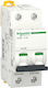 Schneider Electric Автоматичен Прекъсвач 3Спецификация Двуполюсен AC A9F75203