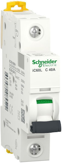 Schneider Electric Siguranță automată 40A Monopolară AC A9F94140