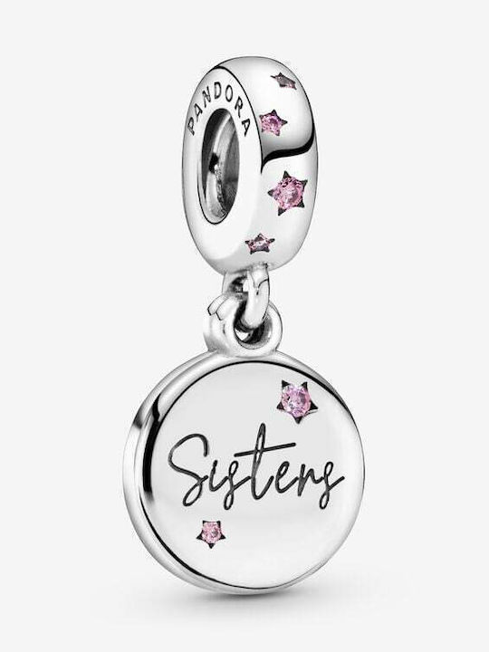 Pandora Forever Sisters Charm από Ασήμι Pandora Forever Sisters Charm από Ασήμι