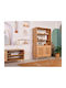 Βιβλιοθήκη Jut Oak 90x40x110εκ.