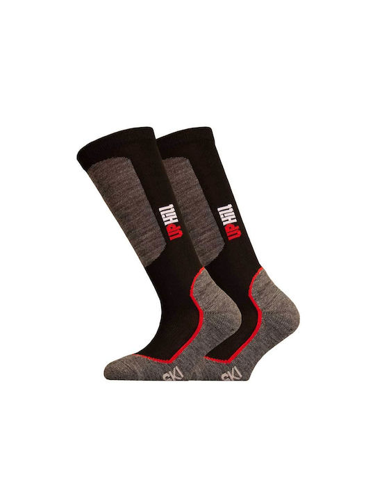 Uphillsport Șosete de schi și snowboard Negre 1 pereche Uphillsport Șosete de schi și snowboard Negre 1 pereche