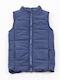 Kinder Freizeitjacke Ärmellos Blue