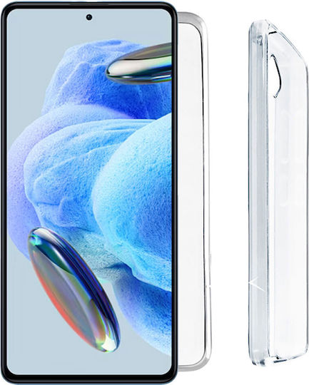Volte-Tel Slimcolor Air Umschlag Rückseite Silikon Transparent (Redmi Note 12 Pro 4G)
