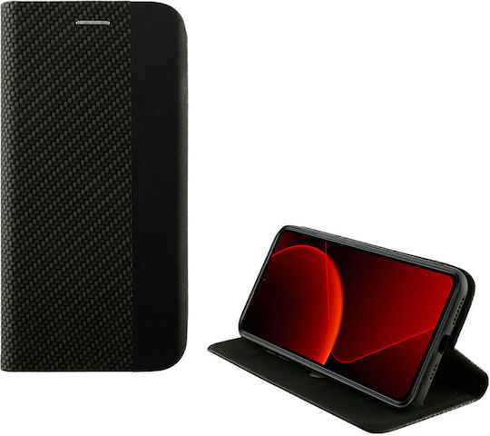 Idol 1991 Elite Anti-rfid Book Synthetic Leather Black (Xiaomi 13T / 13T Pro)