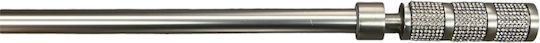 My Home Luxury Metalic Galerie pentru perdele Simplu Φ19mm 200buc Silver Matt