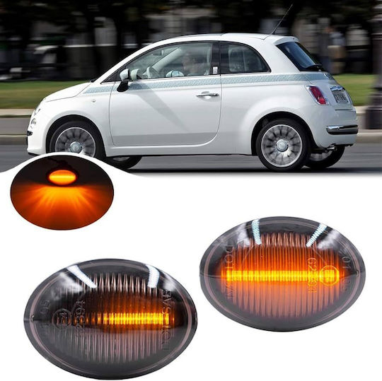 Carro Flash Led for Alfa Romeo 4C Fiat 500 Ford Ka for lancia Lybra / Ypsilon 2pcs