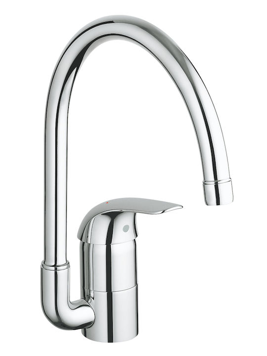 Grohe Kitchen Faucet Counter Silver