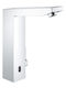 Grohe Eurocube Mixing Sink Faucet with Photocell Sensor Silver