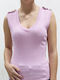 Join Women's Summer Blouse Sleeveless Pink