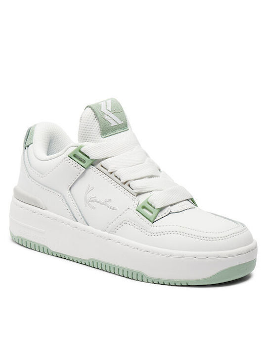 Karl Kani Γυναικεία Sneakers White / Green / Grey