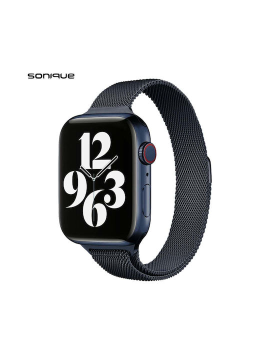 Sonique Λουράκι Ανοξείδωτο Ατσάλι Μπλε ( Apple Watch (42/44/45/49MM) )