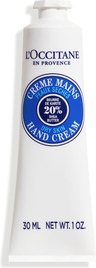 L'Occitane Ενυδατική Κρέμα για Ξηρά Χέρια Shea Butter 30ml