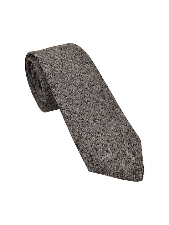 Mcan Herren Krawatte Monochrom in Braun Farbe