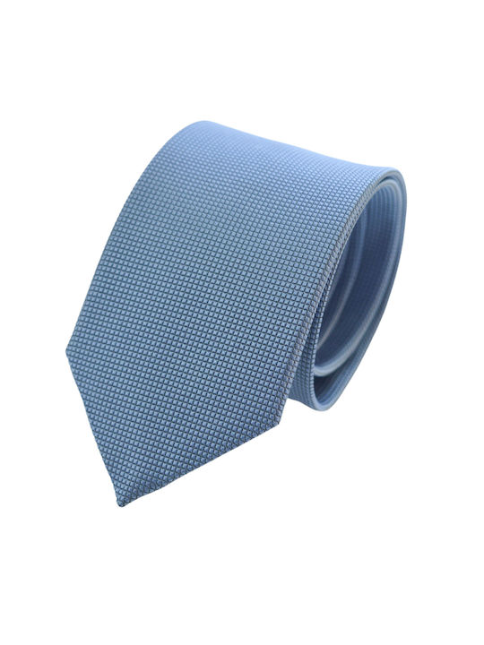 Pierre Cardin Men's Tie Silk Monochrome in Blue Color