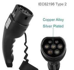 Andaiic Electric Car Three-phase Charging Station Cable 5m Type 2 - Type 2 CEE5EE16310