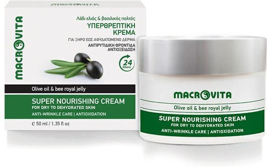 Macrovita Olive Oil & Basil Paste 24h Creme Gesicht 50ml