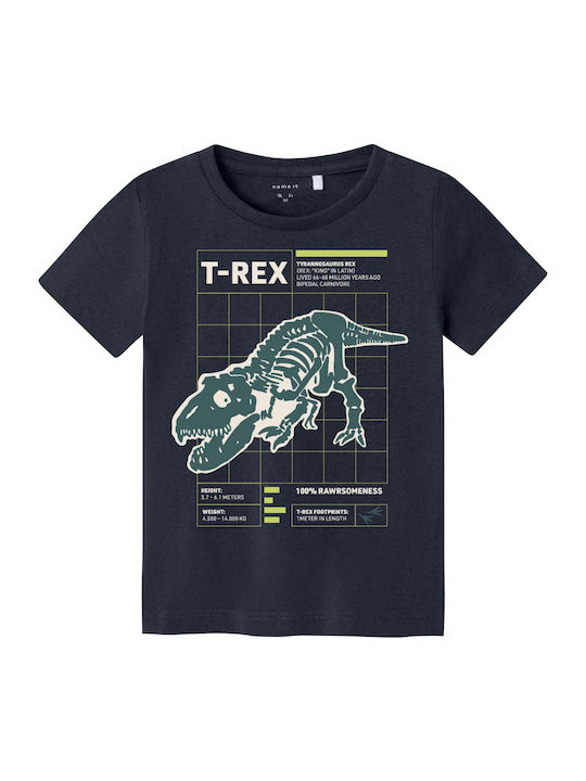 Παιδικό T-shirt Σκούρο Μπλε