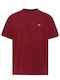 Tommy Hilfiger Men's Short Sleeve Blouse BORDO