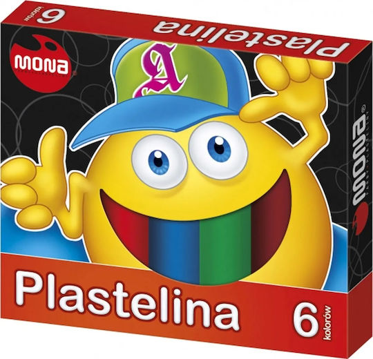 St. Majewski Plasticine in Box for 3+ Years, 6 Pieces