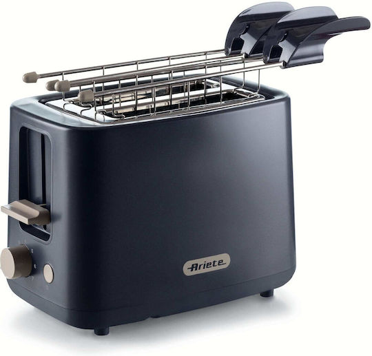 Ariete Φρυγανιέρα 2 Θέσεων 760W Μαύρη