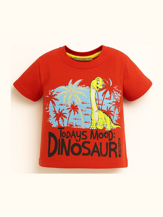 First Kids T-shirt Κόκκινο