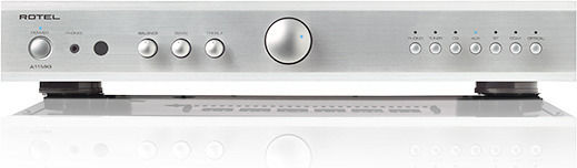 Rotel A11MKII Ολοκληρωμένος Ενισχυτής Hi-Fi Stereo 62W/4Ω 50W/8Ω Ασημί