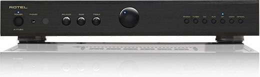 Rotel A11MKII Integrat Amplificator Hi-Fi Stereo 62W/4Ω 50W/8Ω Negru