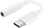 Samsung Konverter USB-C männlich zu 3.5mm weiblich Weiß (EE-UC10JUWEGWW-BULK)