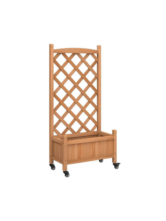 vidaXL Planter Box Lemn Bej
