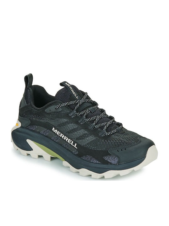 Merrell Moab Speed 2 Ανδρικά Ορειβατικά Μποτάκια Μαύρα
