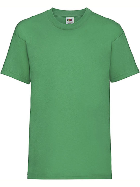 Fruit of the Loom Παιδικό T-shirt Πράσινο