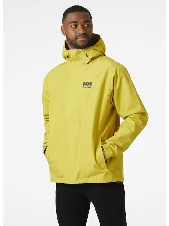 Helly Hansen Seven J Μπουφάν Αδιάβροχο και Αντι...