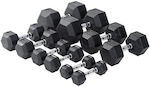 Viking Rubber Hexagon Dumbbell 1 x 7kg