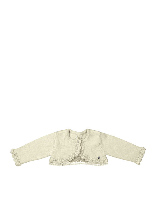 Kinderbolero Gestrickt GOLD