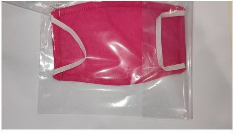 Natural Care Professional Protective Mask Fabric Kids Fuchsia 2079261 1pcs
