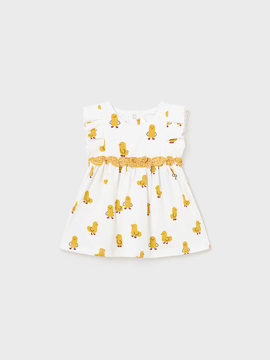 Mayoral Kids Dress Yellow