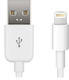 Microconnect USB-A to Lightning Cable Λευκό 0.5m (LIGHTNING0.5)