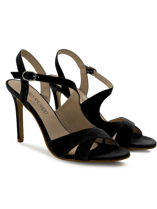 Leather Sandals Black