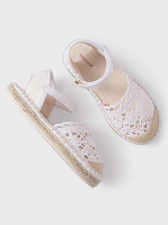 Mayoral Παιδικές Espadrilles Weiß