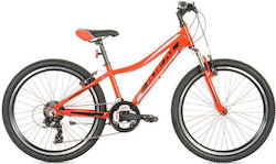 Ideal Strobe 24" Παιδικό Mountain Bike Κόκκινο Ideal Strobe 24" Παιδικό Mountain Bike Κόκκινο