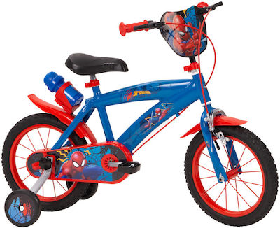 Huffy Spiderman 14" Kinder Fahrrad BMX Blau