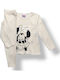 Babydom Pijama pentru copii De iarnă Din bumbac Ecru
