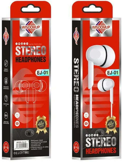WisdomUp 61093 In-Ear Freisprecheinrichtung Kopfhörer mit Stecker 3.5mm