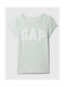 GAP Παιδικό T-shirt Μέντα